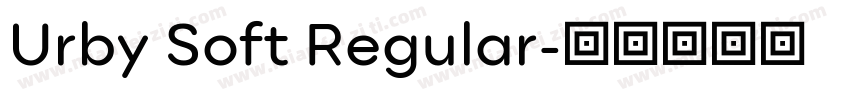 Urby Soft Regular字体转换